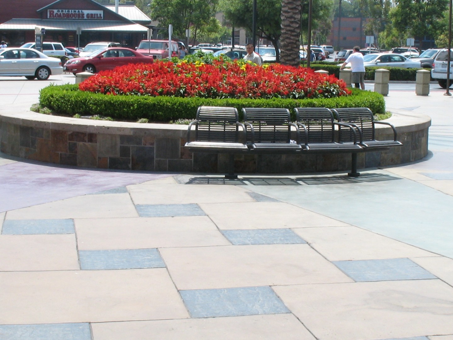 Long Beach Town Center Acid Stain Repair